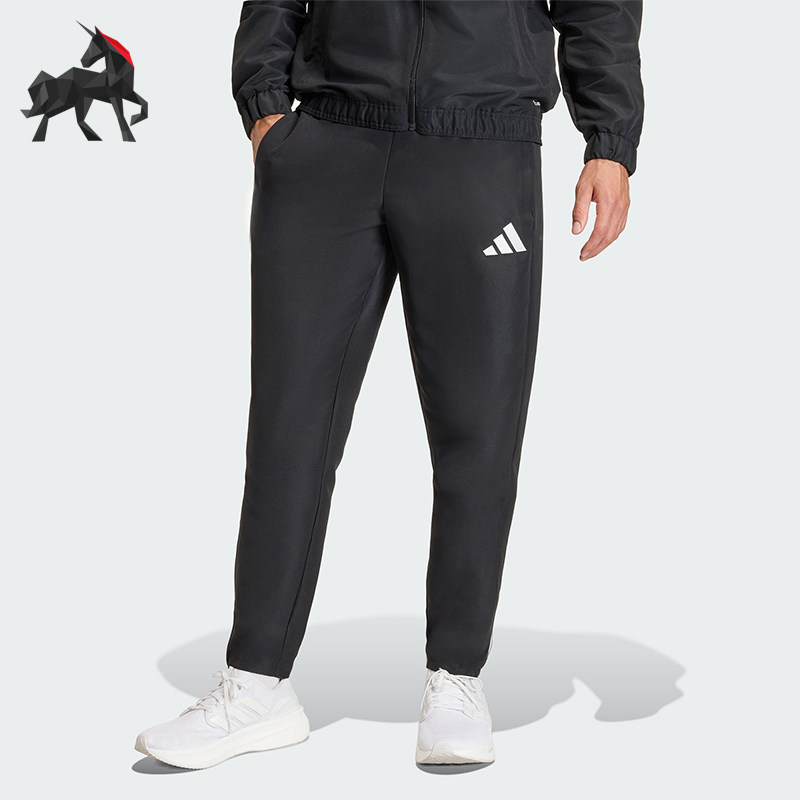 Adidas/阿迪达斯正品ENT26 PRE PNT男士运动足球梭织长裤JZ9127