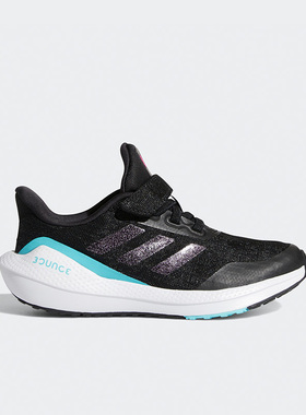 Adidas/阿迪达斯正品EQ21 RUN EL K儿童时尚轻便运动跑步鞋H01876