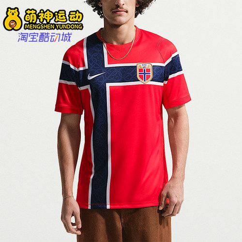 Nike/耐克正品Dri-FIT男士复古足球衣经典运动短袖T恤IB5316-673