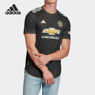 Adidas/阿迪达斯正品 新款男子曼联客场球员版运动球衣EE2377