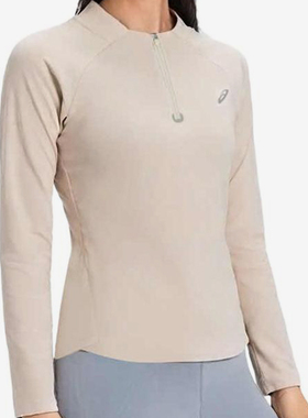 Asics/亚瑟士正品2025新款女子跑步运动休闲长袖T恤2012D246-200