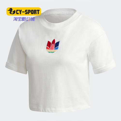 Adidas/阿迪达斯女子运动短袖