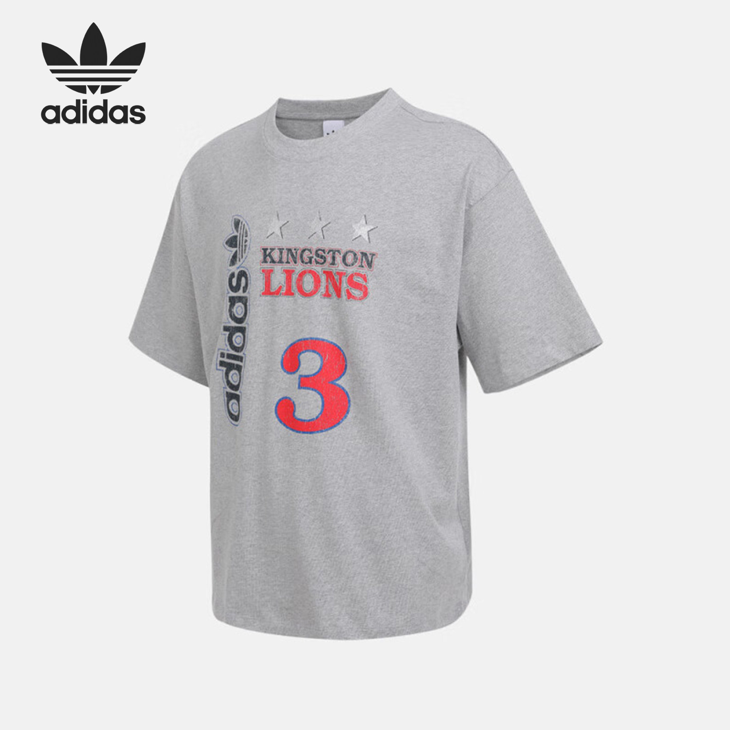 Adidas/阿迪达斯官方正品三叶草男士宽松套头透气针织短袖KF9607,运动服/休闲服装,运动T恤,淘宝优惠券,粉丝福利购,淘宝优惠卷