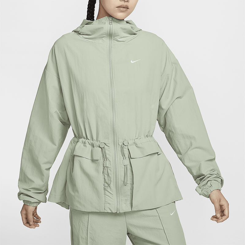 耐克女士梭织连帽夹克外套