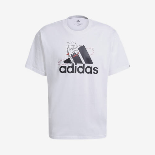 阿迪达斯男子休闲运动短袖t恤