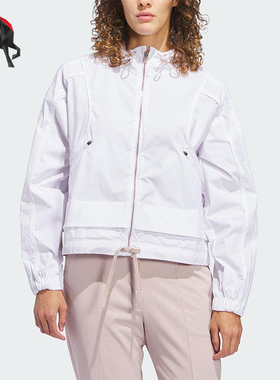 Adidas/阿迪达斯正品W BTC FZ HDY女士高尔夫运动外套JC9253
