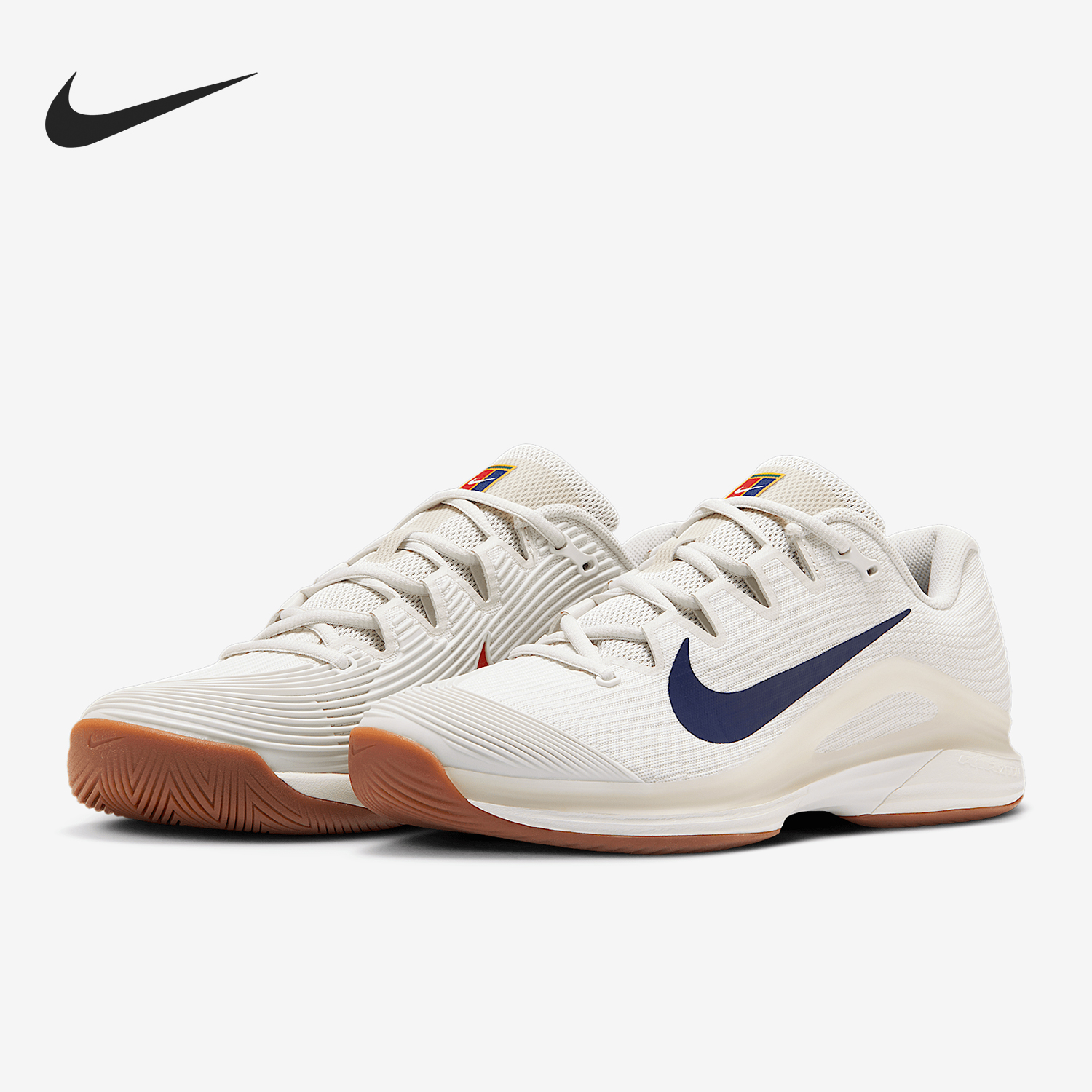 Nike/耐克正品ZOOM VAPOR 12 HC男士运动训练网球鞋FV5552-100