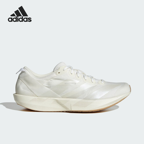 Adidas/阿迪达斯正品ADIZERO ADIOS 9女士竞速低帮跑步鞋JR2243