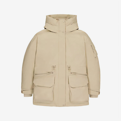 New Balance/NB正品冬季新款女子保暖运动连帽羽绒服NPE43232-DB