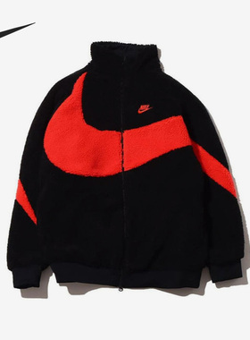 Nike/耐克官方正品新款男子运动仿羊羔绒双面穿外套BQ6546-008