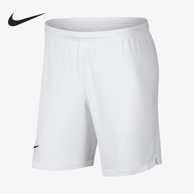 Nike/耐克正品男款纯色运动系带透气舒适足球短裤AR4513-100