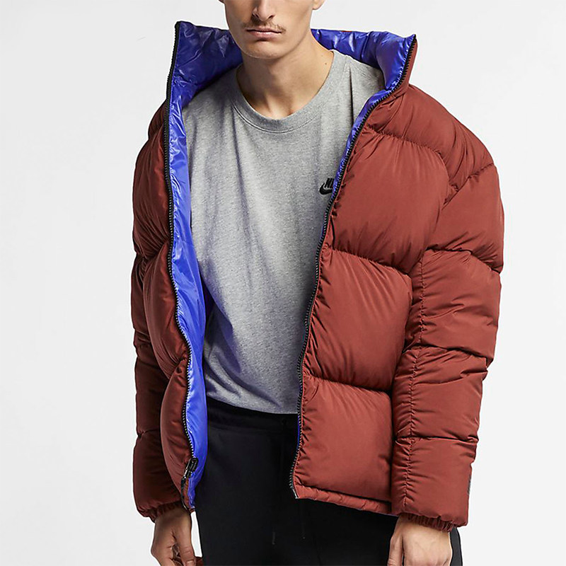 Nike/耐克正品舒适运动男士保暖时尚双面穿羽绒服外套AJ1992-250