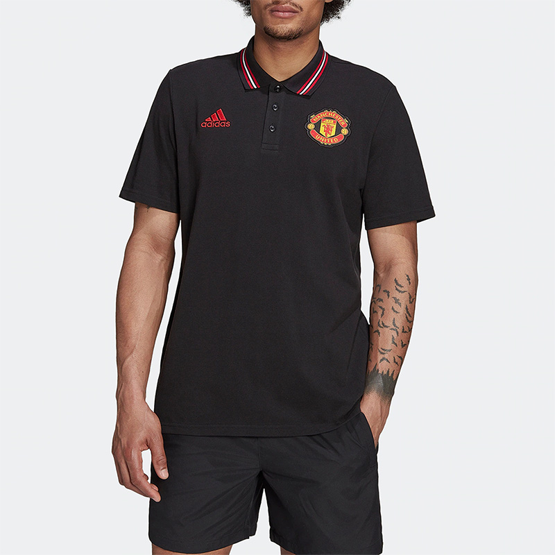 阿迪达斯男士运动POLO衫