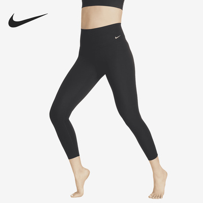 Nike/耐克官方正品春季新款女子休闲运动紧身九分裤DQ6016-010