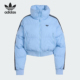 运动立领棉服JX2969 三叶草女士保暖短款 Adidas 阿迪达斯正品