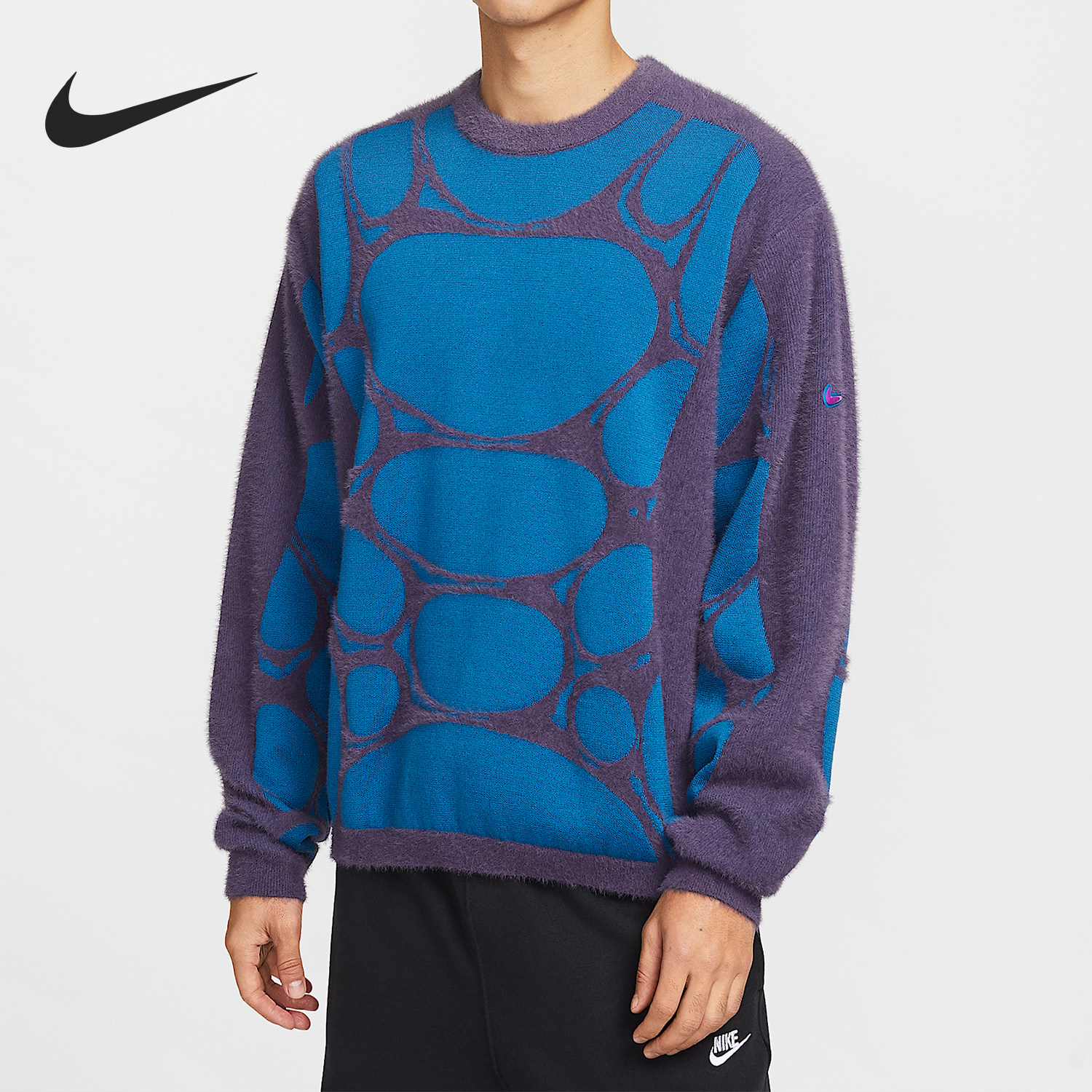Nike/耐克官方正品2026春季款男士圆领耐穿时尚套头衫IF1273-573,运动服/休闲服装,运动卫衣/套头衫,淘宝优惠券,粉丝福利购,淘宝优惠卷