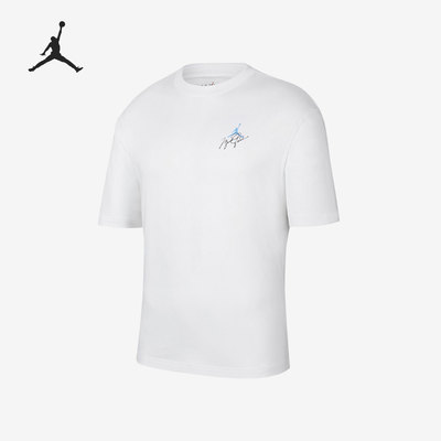 Nike/耐克官方正品Air Jordan男子印花宽松运动短袖T恤DZ4055-103