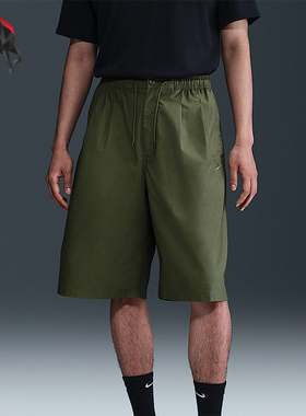 Nike/耐克正品2025夏季款男士经典宽松梭织户外短裤HJ2541-222