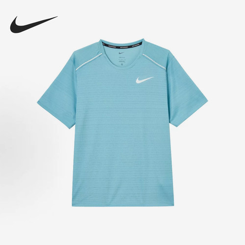 Nike/耐克正品Dri-FIT男士运动跑步训练透气短袖AJ7566-464