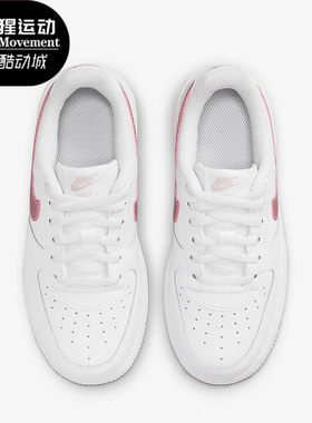 Nike/耐克正品 FORCE 1 大童女子GS空一号休闲板鞋 CZ1685-104