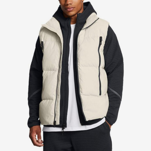UA/安德玛正品2025新款男士柔软舒适保暖运动羽绒服1384642-110