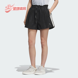 梭织短裤 Adidas SHORTS女士宽松经典 WOVEN KC0019 阿迪达斯正品