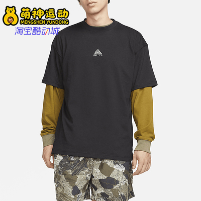 Nike/耐克正品ACG系列男26夏透气圆领刺绣图案短袖T恤DQ1815-011