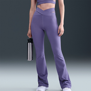 耐克正品 HJ1847 ZENBEE 针织高腰运动长裤 527 女士裁剪修身 Nike