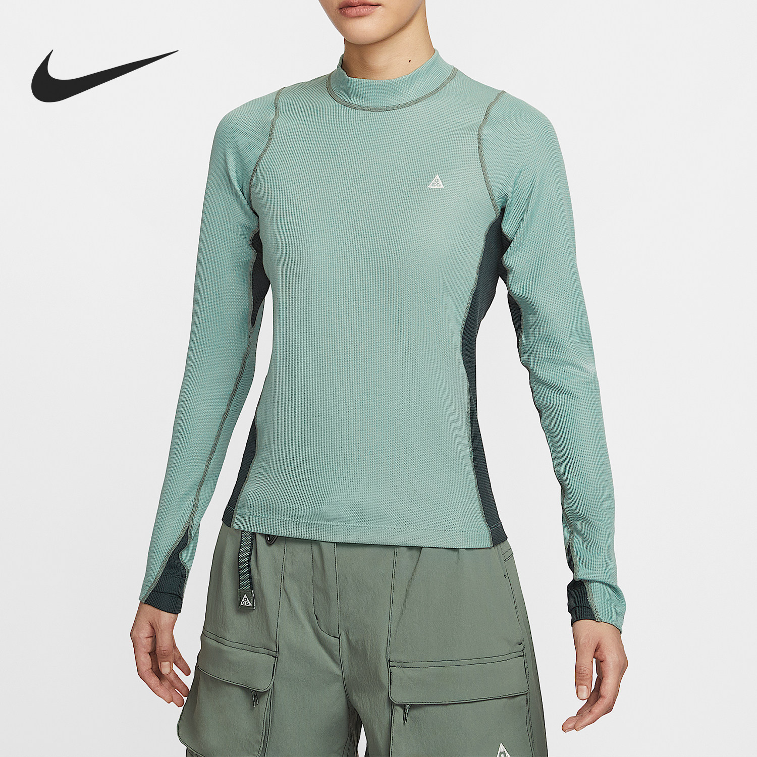 Nike/耐克正品Dri-FIT ADV女士运动防晒修身长袖T恤HV1103-017