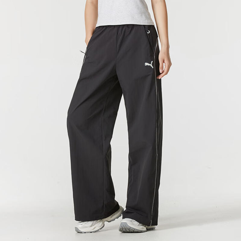 彪马女士透气运动时尚经典长裤