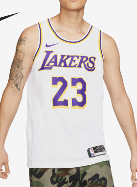 Nike/耐克正品NBA男子运动训练比赛无袖透气球衣AA7101-111