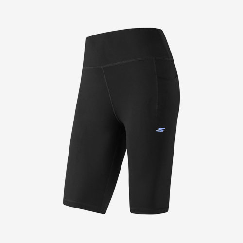 Skechers/斯凯奇正品夏季新款女子运动透气针织健身短裤