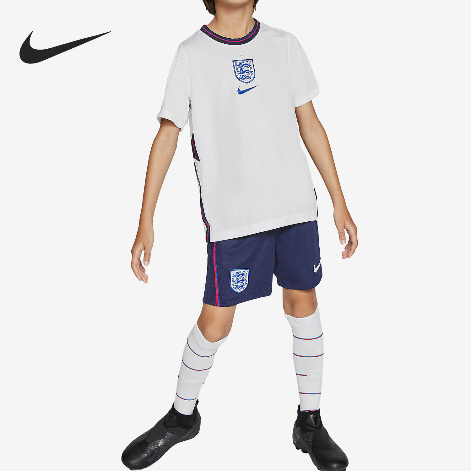 Nike/耐克正品当季新款儿童时尚休闲足球运动套装CD1269-100