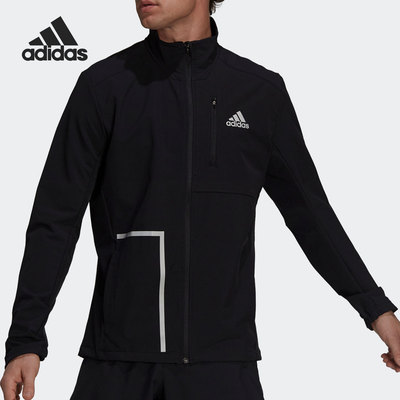 Adidas/阿迪达斯正品新款男子时尚休闲运动 立领夹克外套 H13234