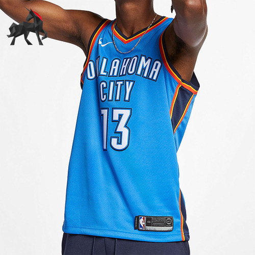 Nike/耐克正品2025 NBA男士V领运动透气训练背心T恤864497-409