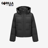 女士保暖运动梭织短款 Skechers 新款 冬季 羽绒服 斯凯奇正品