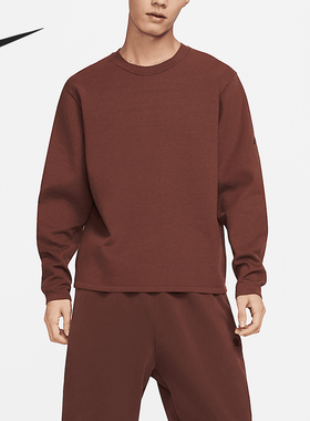 Nike/耐克正品THERMA-FIT男士针织圆领卫衣套头衫DV9975-231