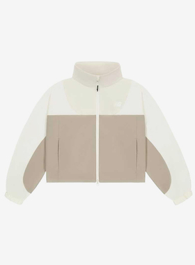 New Balance/NB正品新款女子梭织拉链立领夹克外套NAF14122-DB