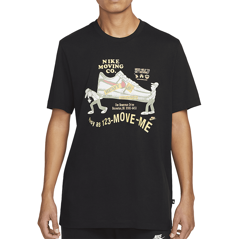 Nike/耐克官方正品当季新款男子印花圆领短袖T恤DZ2849-010