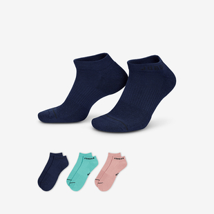 耐克正品 DX9656 新款 运动袜三双装 914 男女透气训练支撑经典 Nike