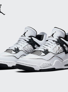 Nike/耐克正品Air Jordan 4 AJ4 Diy女子GS大童篮球鞋DC4101