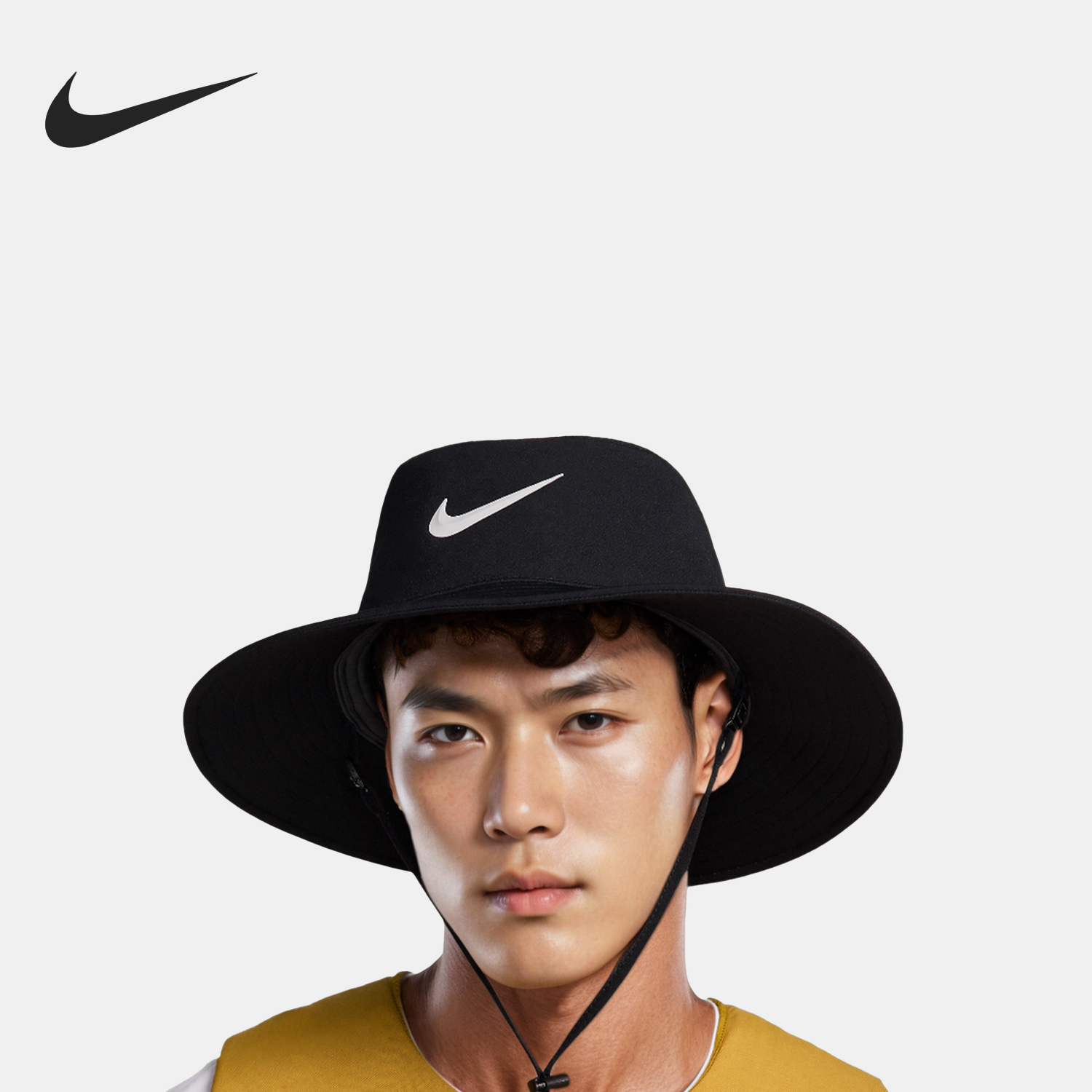 Nike/耐克正品Apex Dri-FIT男女款防晒渔夫运动帽FZ7945-010