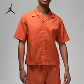 时尚 JORDAN男士 翻领潮流短袖 衬衫 812 Nike DX9682 耐克正品