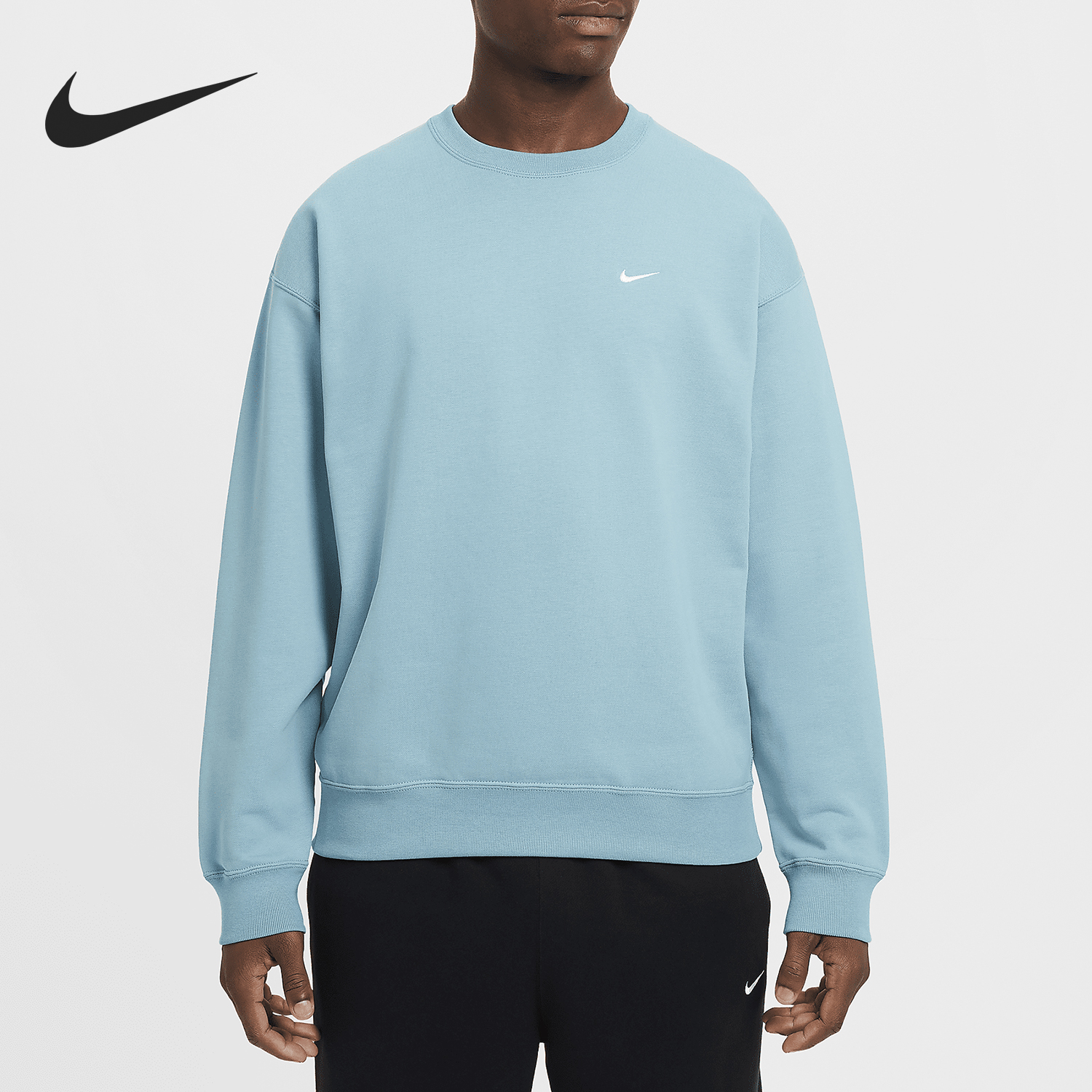 耐克男士宽松运动休闲保暖卫衣