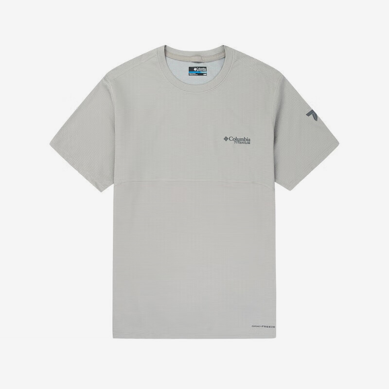 哥伦比亚男士吸湿降温运动短袖