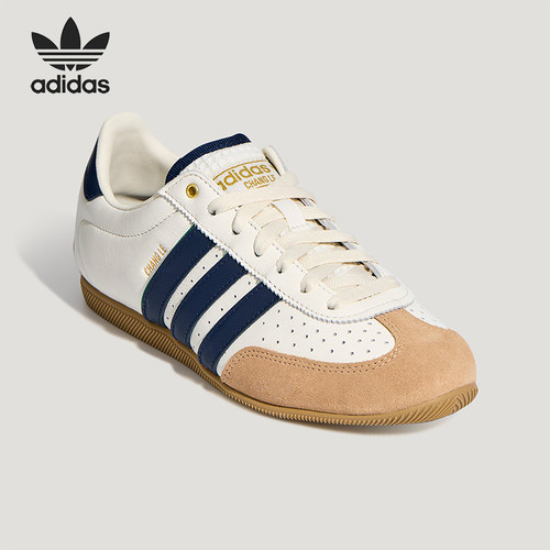 Adidas/阿迪达斯正品三叶草女士时尚复古薄底休闲鞋LA1355