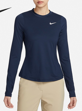 Nike/耐克官方正品当季新款女子简约透气运动长袖T恤DH2069