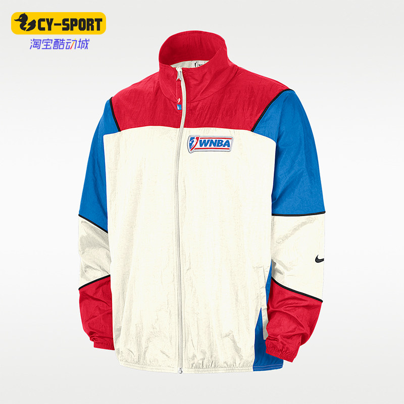 Nike/耐克正品WNBALegends新款男黑红色篮球夹克IF4409-133