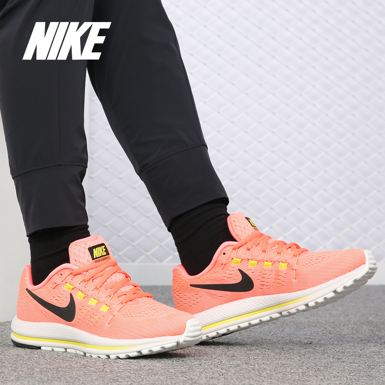 Nike/耐克正品 AIR ZOOM女子气垫运动休闲运动跑步鞋 863766