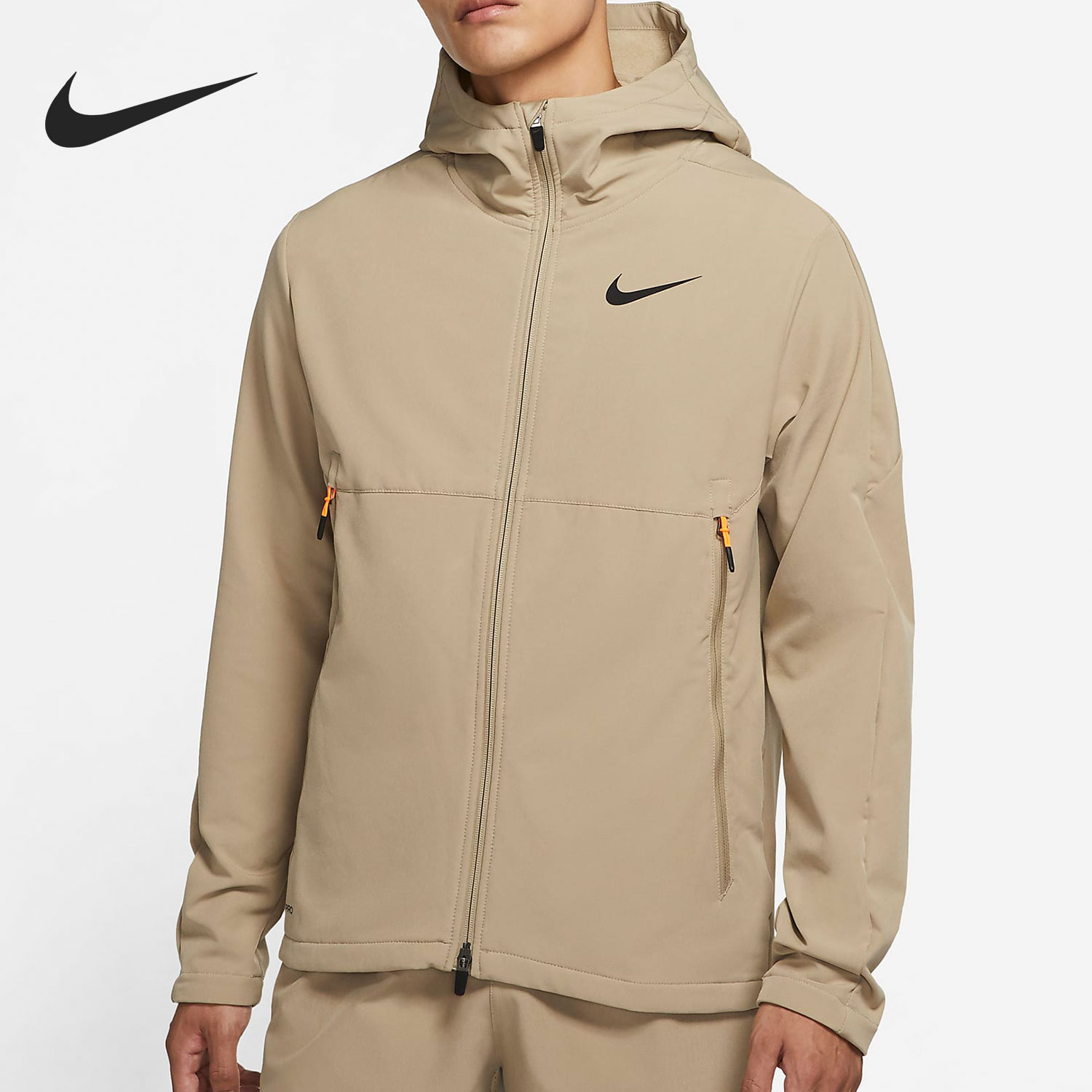 Nike/耐克正品春季新款男子运动休闲连帽训练外套 CU7347-247